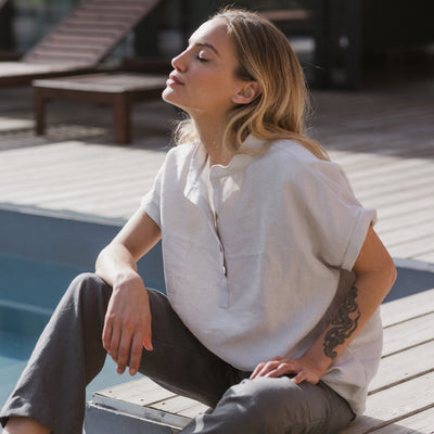 Vêtements  en lin d'intérieur pour Femme