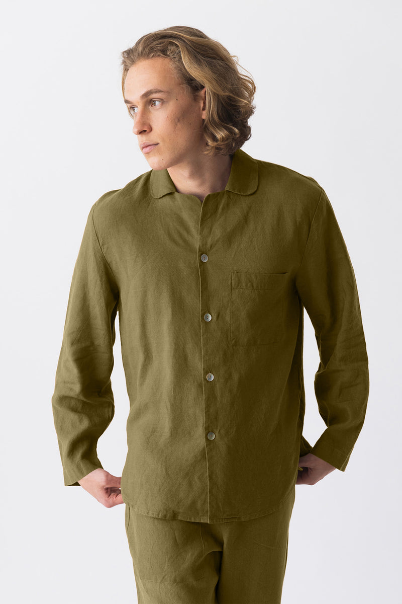 Veste de pyjama “Ronaldo” Olive Verte 