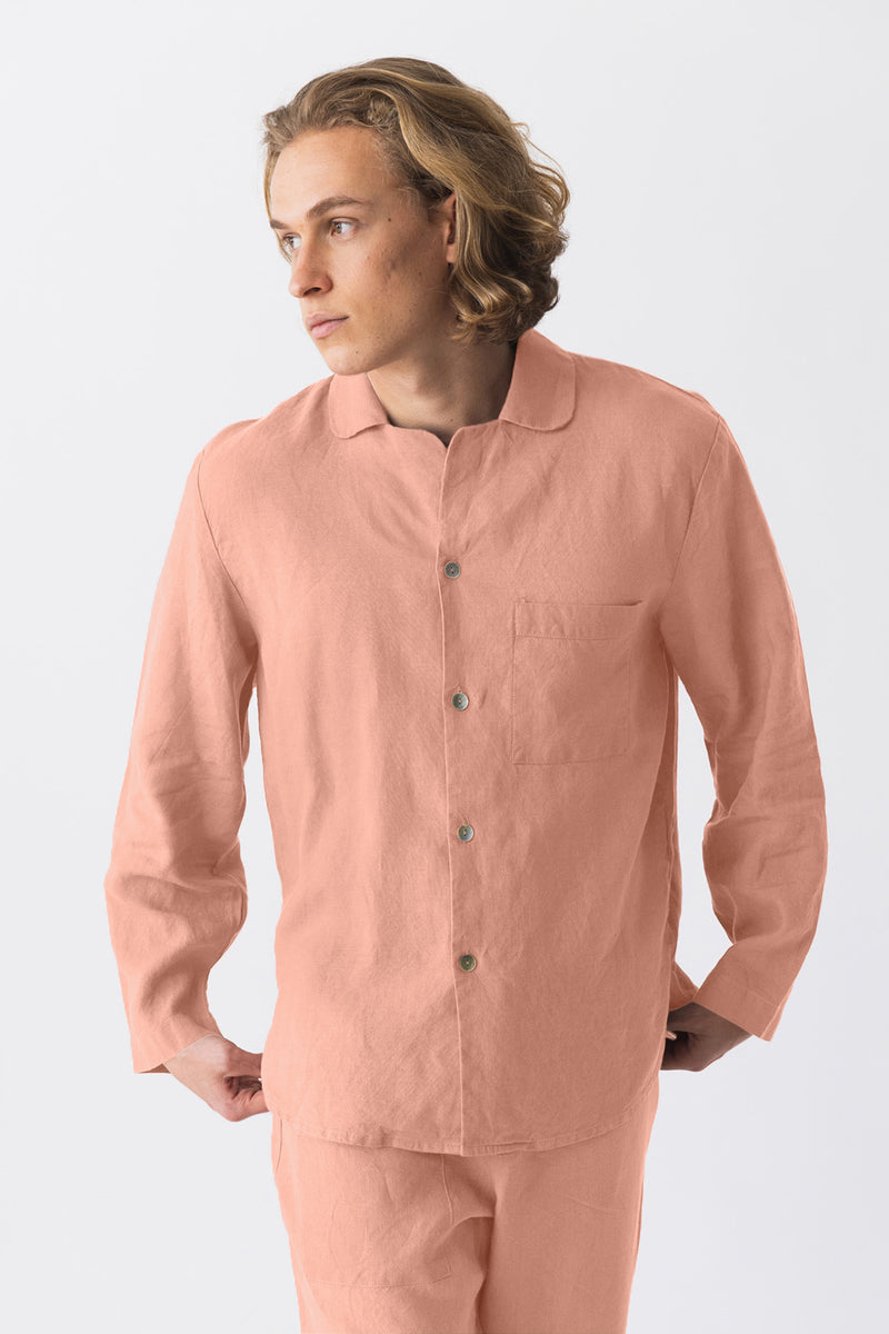 Veste de pyjama “Ronaldo” Vieux Rose 
