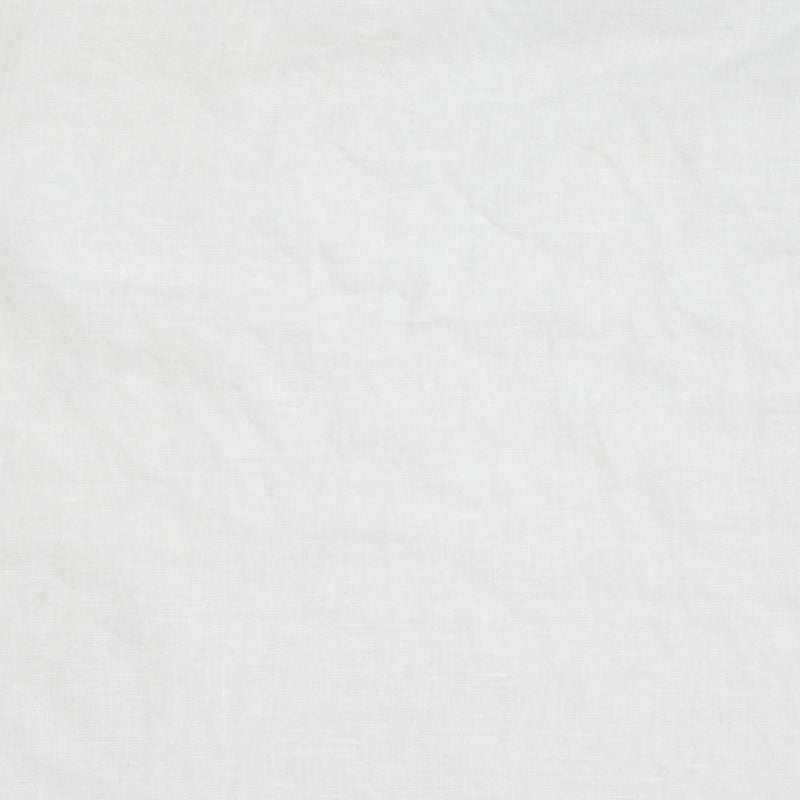 Swatch for Robe de nuit en lin lavé à mini volants « Bia » Blanc 