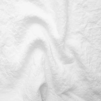 swatch pour Rideau lin non doublé Blanc Optique