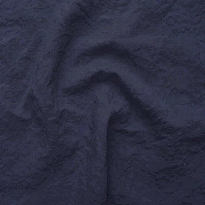 Swatch pour chemin de table en lin lavé bleu nuit