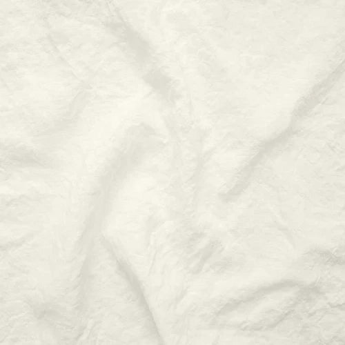 Swatch pour nappe "bourdon" ronde sur mesure en lin ivoire