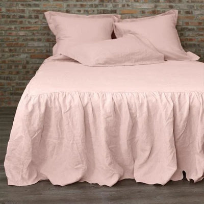 couvre-lit à fronces#colour_vieux-rose